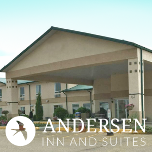 Front exterior of the hotel